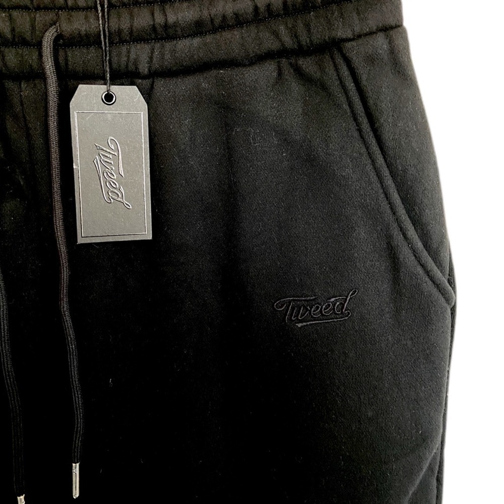Tweed - Mens - Medium - Organic Sweatpants - Black - NWT
